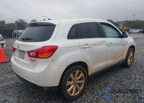 2015 Mitsubishi Outlander Sport Se from USA, damaged, VIN 4A4AP4AU6FE041925